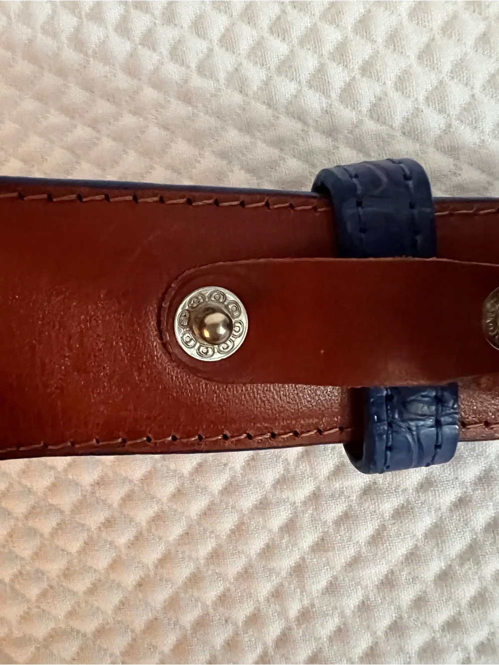 💚House Of Fleming Genuine Alligator Belt (44
